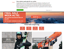 Tablet Screenshot of duijvestein-wintersport.nl
